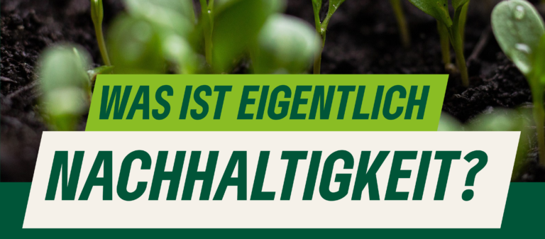 Was ist eigentlich Nachhaltigkeit?