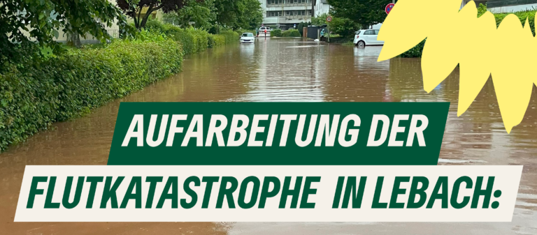 Aufarbeitung der Flutkatastrophe in Lebach